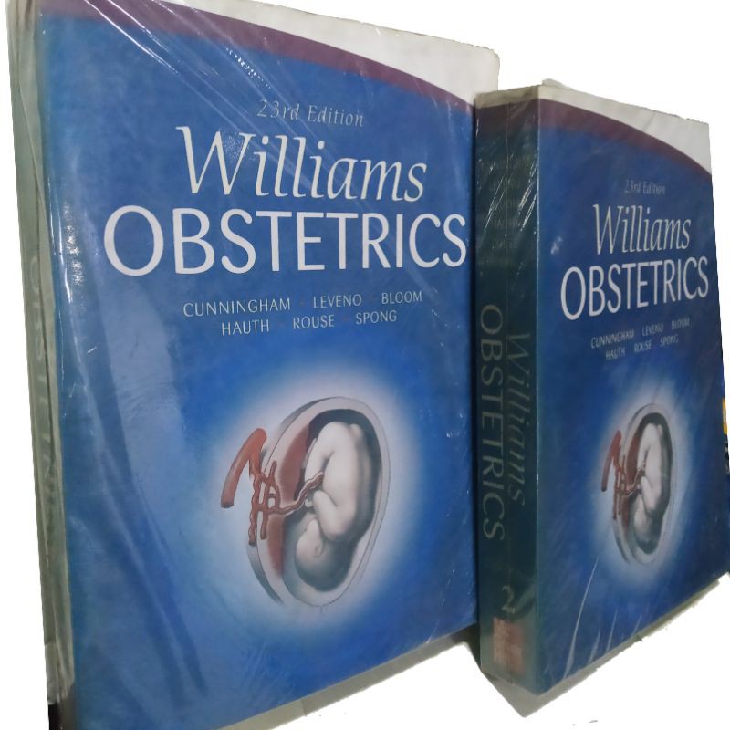 

buku 23 rd edition Williams obstetrics 1 2 Cunningham 2set