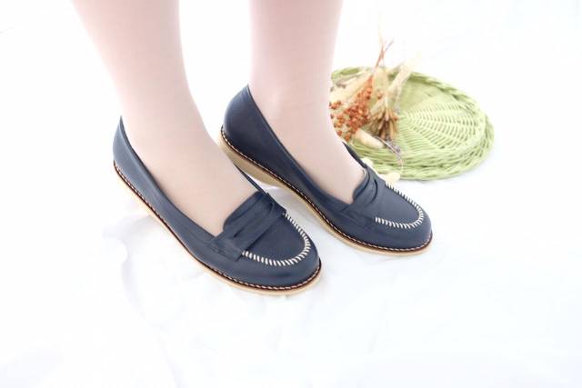 [SIAP KIRIM] BRShoes22 Donker Sepatu Kerja Casual Slip On Wanita