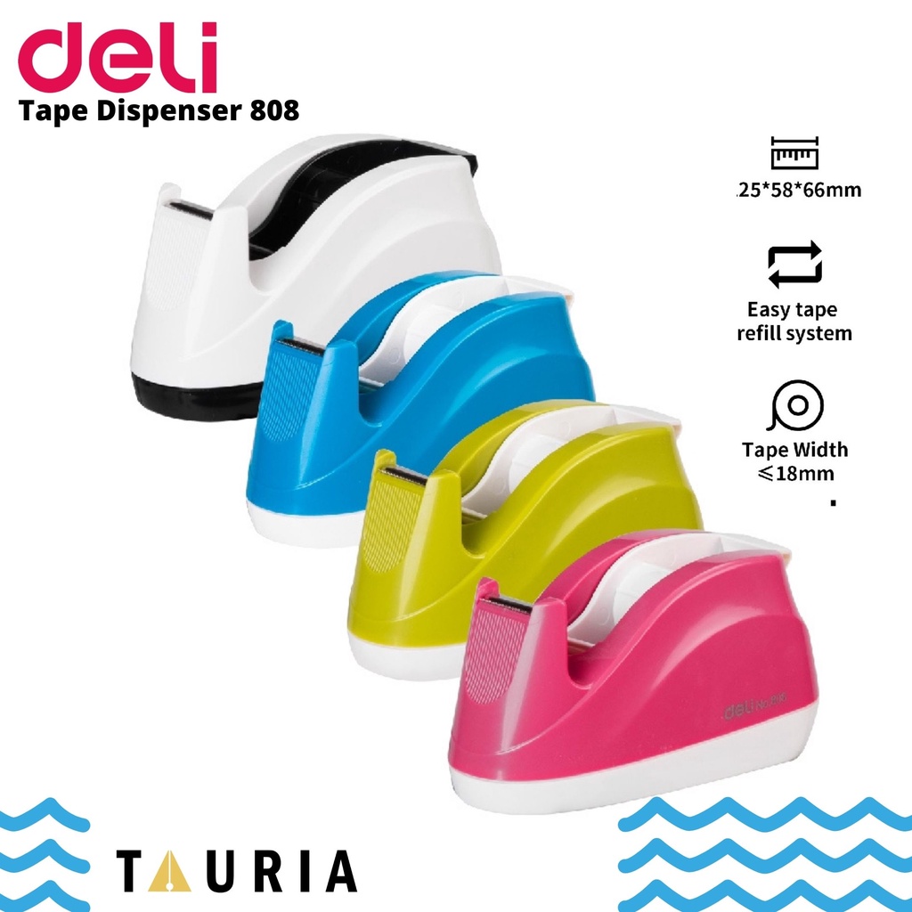

TAPE DISPENSER / TEMPAT SELOTIP DELI 808