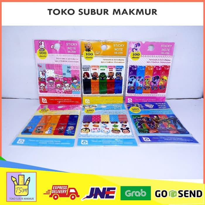 

ATK STICK STICKY NOTES MARKER POST IT INDEX MEMO PEMBATAS BUKU LUCU ATK STATIONARY