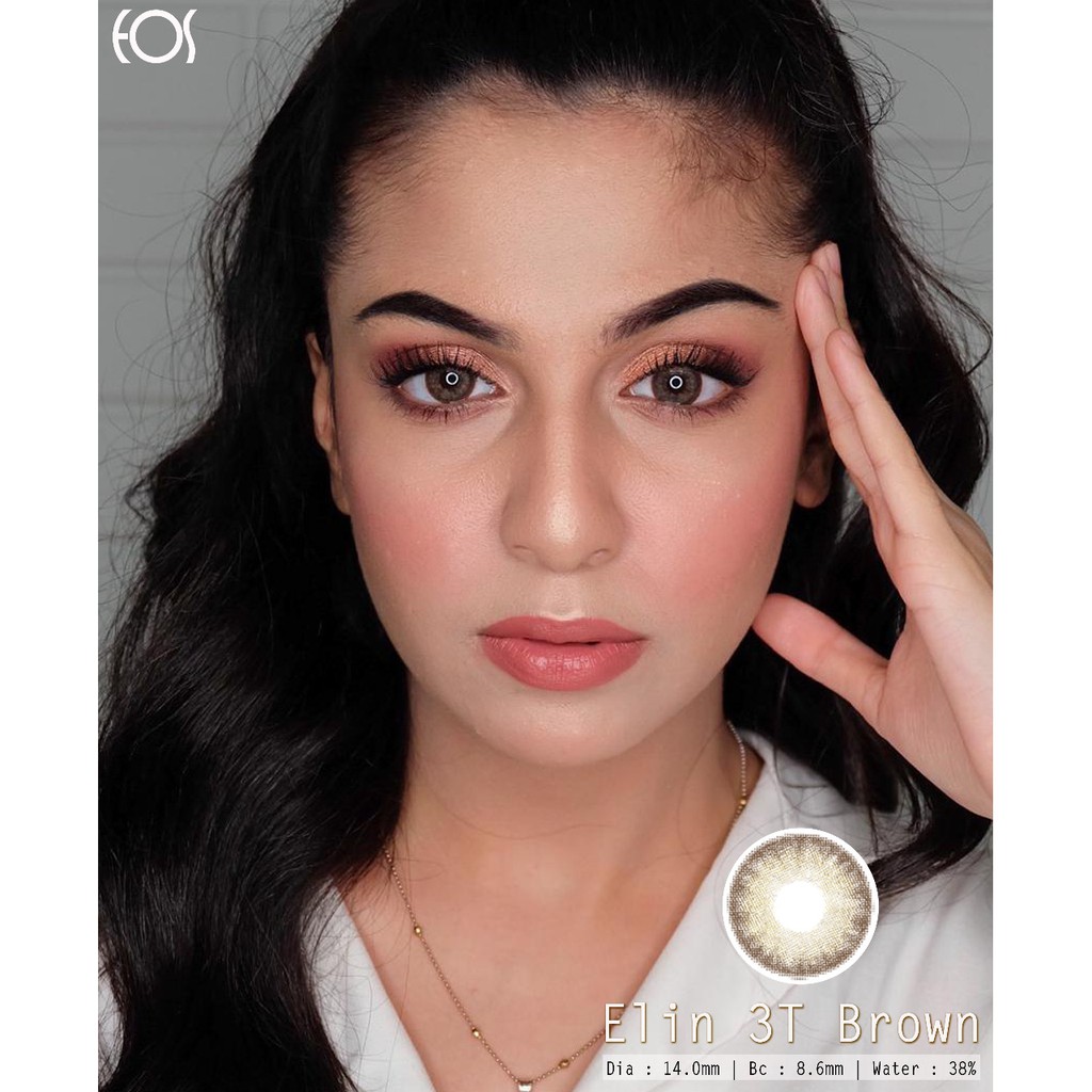 Softlens EOS Elin 3Tones - Soflens Natural bisa Minus