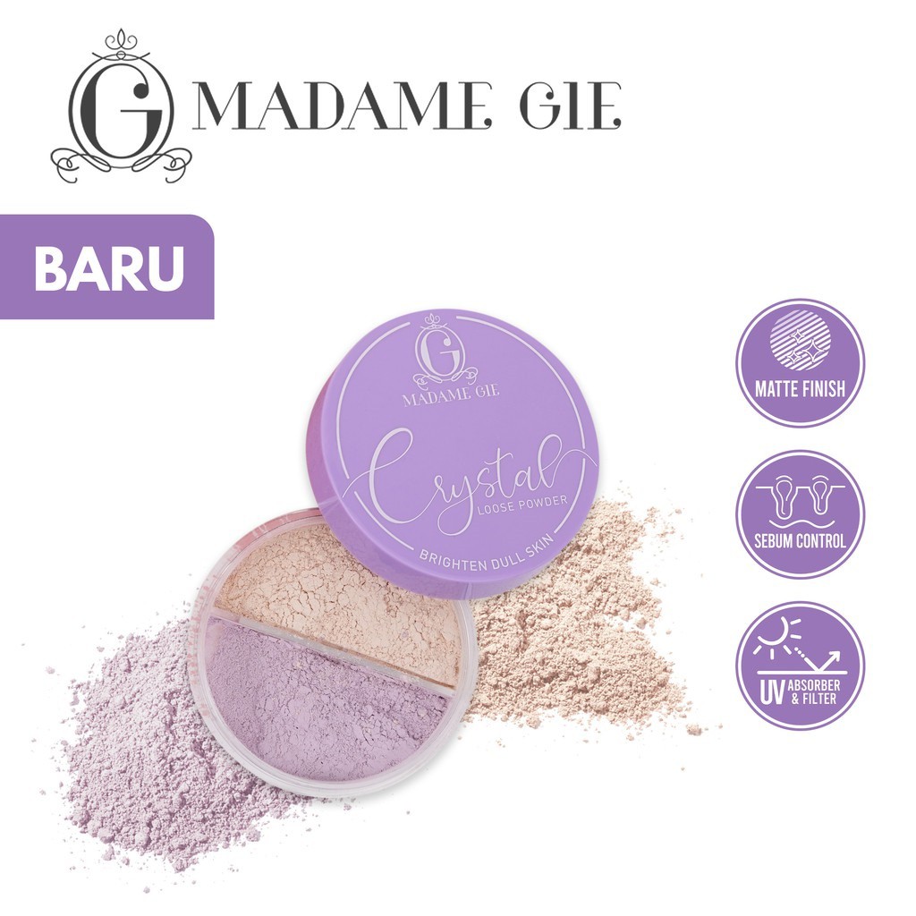 Fashion Fair - Madame Gie Crystal Loose Powder - MakeUp Bedak Tabur