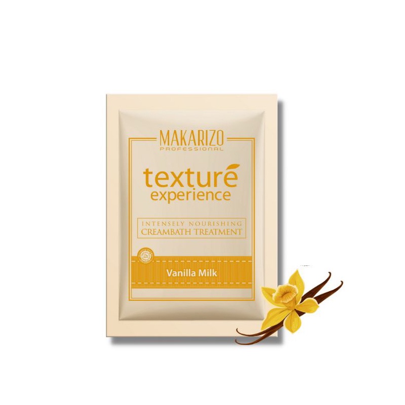 [Sachet] Makarizo Texture Experience Hair &amp; Scalp Cream /Creambath / Masker Rambut