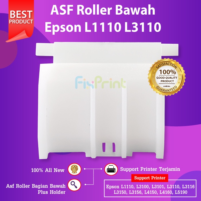 Pick Up Roller Bawah Epson L1110 L1210 L3110 L3210 Karet ASF Roll Printer L3150 L3156 L5190 L6190