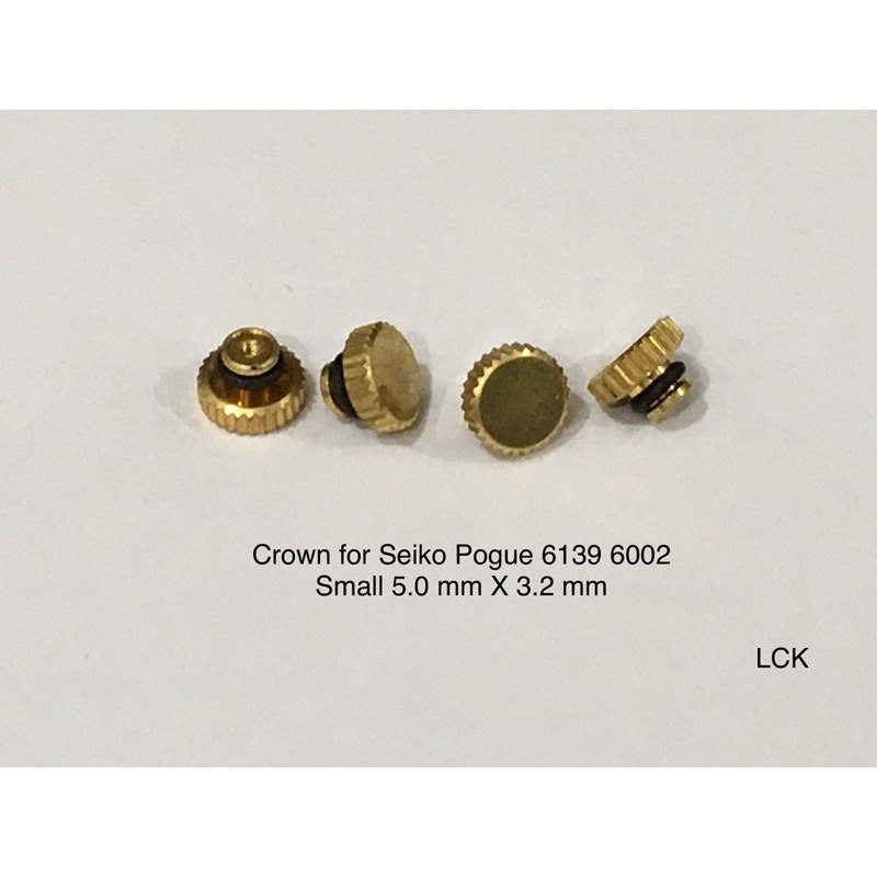 Putaran / Knop Jam Tangan  Seiko Pogue 6139 - 6002 Sport / Crown For Seiko Chronograps