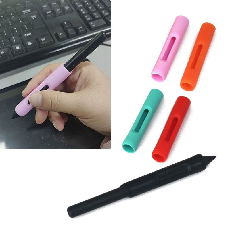 CRE  Pen Holder Case Socket Cap Pen Grip for Wacom Tablet Pen Ctl472 Ctl672 LP-171-0K, LP-190/1100