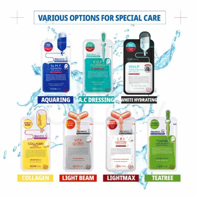 SALE 10PCS MEDIHEAL FACE SHEET MASK. ORIGINAL.