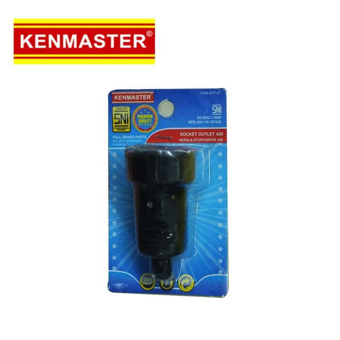 Kenmaster Steker XX-426 - Plug 426 - Kepala Colokan Listrik HQ