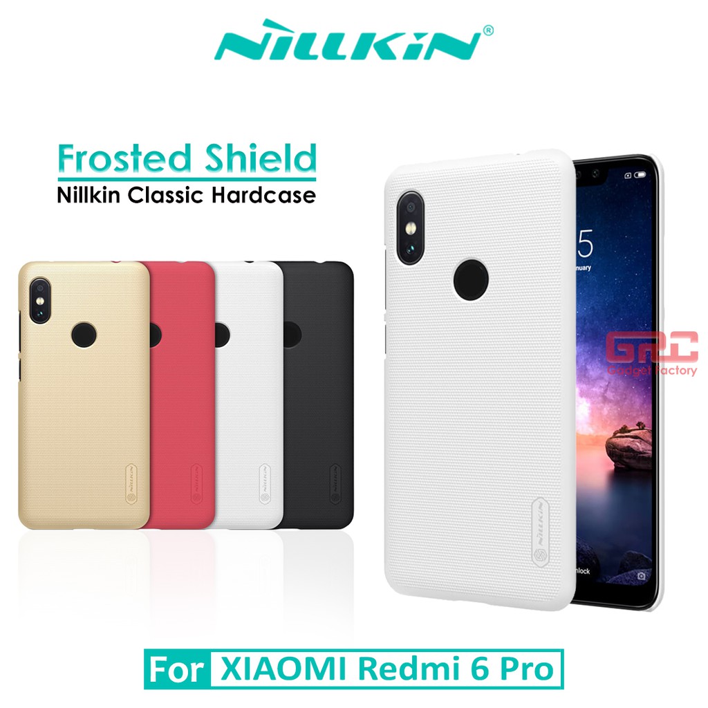 Hard Case XIAOMI Redmi 6 Pro Nillkin Frosted Shield Casing Original