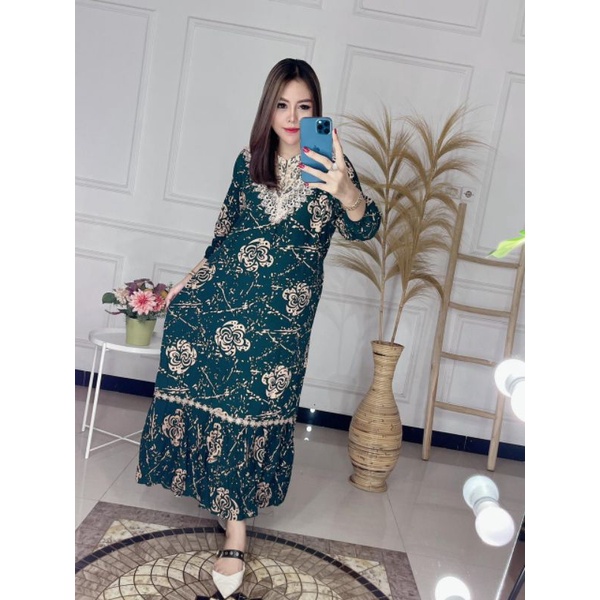 gamis Arab jumbo/gamis renda jumbo/daster Arab/ longdres Arab jumbo/ longdres renda/longdres Arab ld