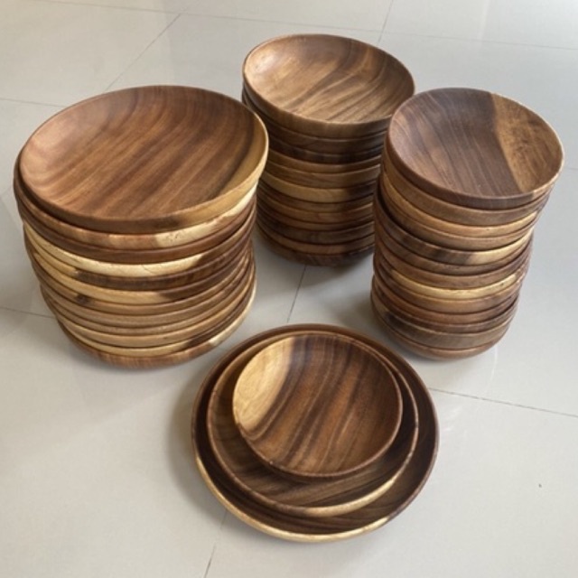 Mangkuk Kayu Jati Diameter 20 - 30cm / Wooden Bowl