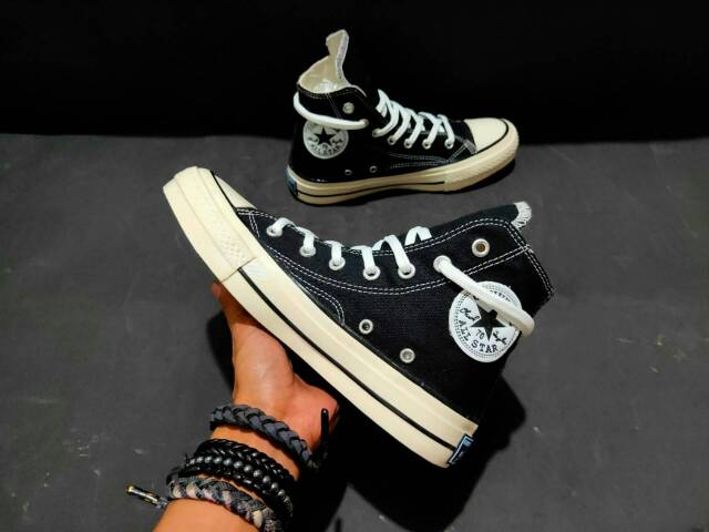 ( BISA COD)CONVERSE 70s WHITE BLACK EGRET BNIB