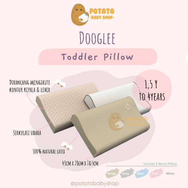 Dooglee - Toddler Pillow