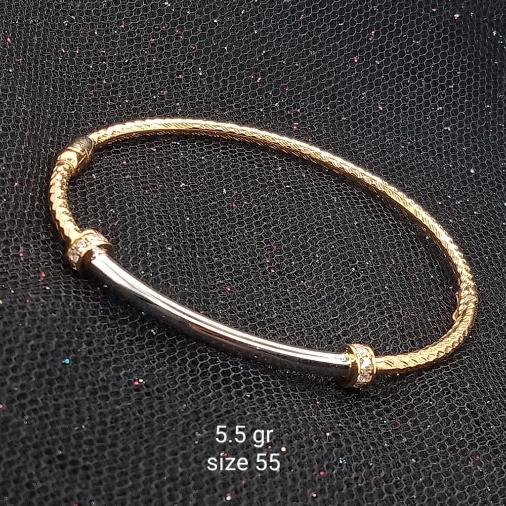 Gelang Emas 17K - 5.5 gr Kadar 750 - 208