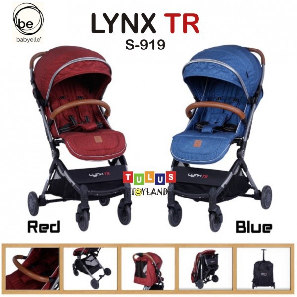 Babyelle LYNX TR S919 stroller travel pull bar trolley tarik koper baby elle kereta dorong bayi s 919