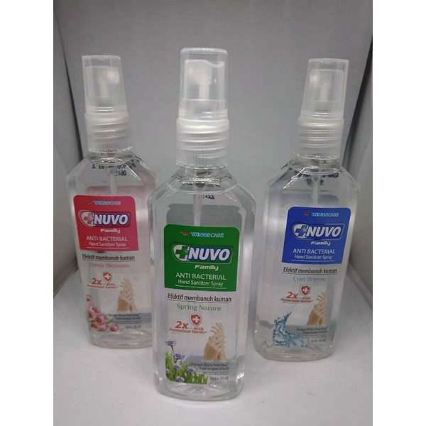 Handsanitizer Nuvo Spray 85 ml Anti Bacterial