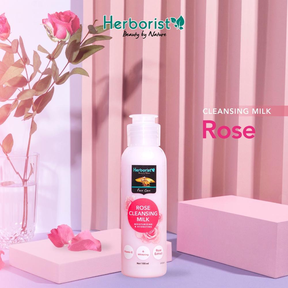 Herborist Cleansing Milk Rose 100ml