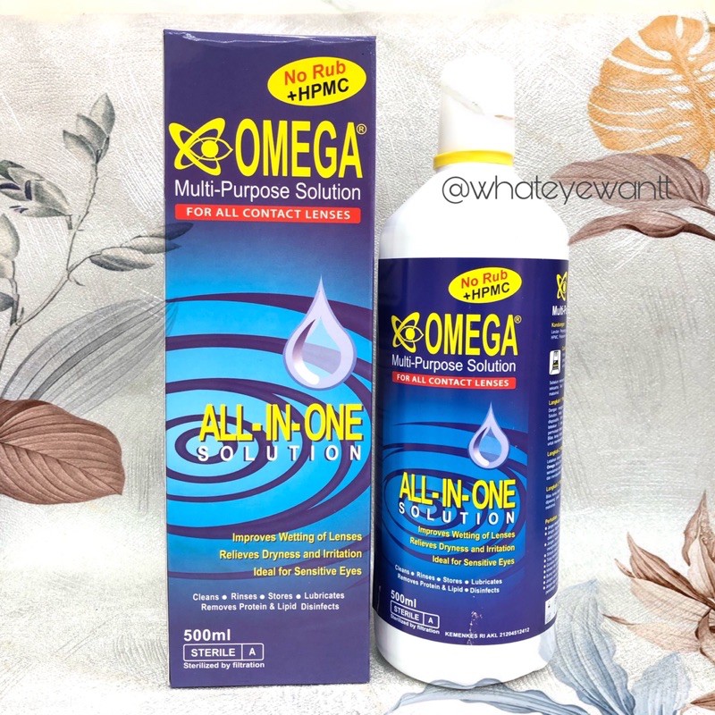 Cairan Softlens Omega All In One 500ml