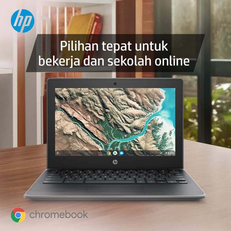 LAPTOP MURAH HP 11 Intel N4020 Ram 4GB 160GB 11.6&quot; Chrome OS RESMI PROMO