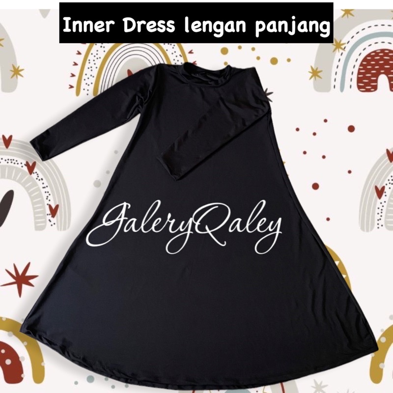 GAMIS POLOS ANAK / DRESS LENGAN PANJANG BAHAN JERSEY