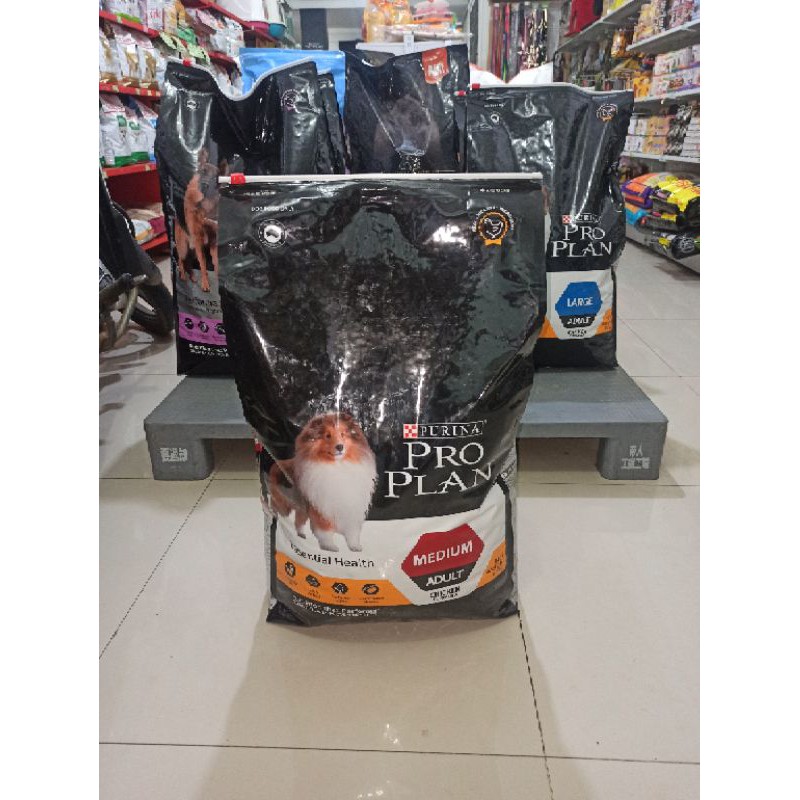 proplan dog medium adult 15kg chicken gojek