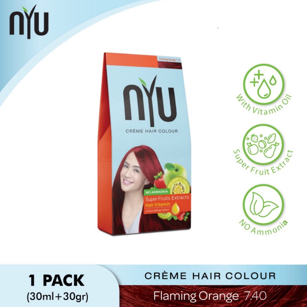(BISA COD) NYU Hair Colour - Pewarna Rambut NYU