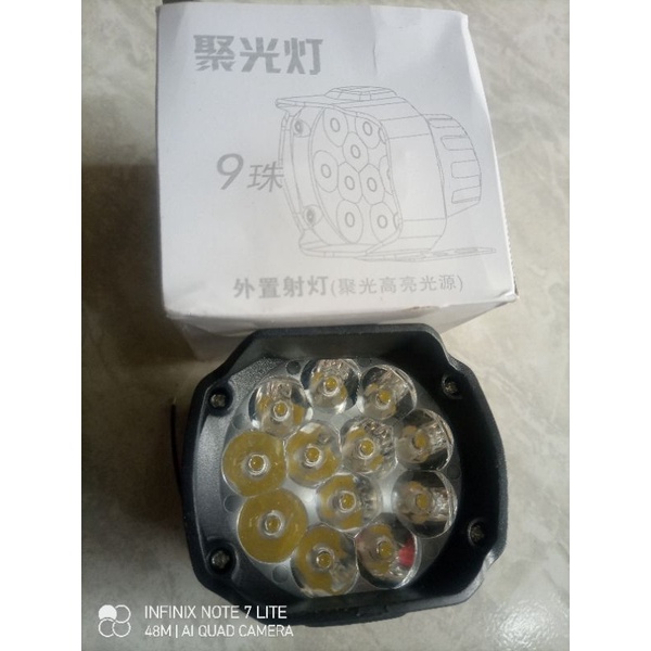 lampu led tembak lampu kabut led 12 titik