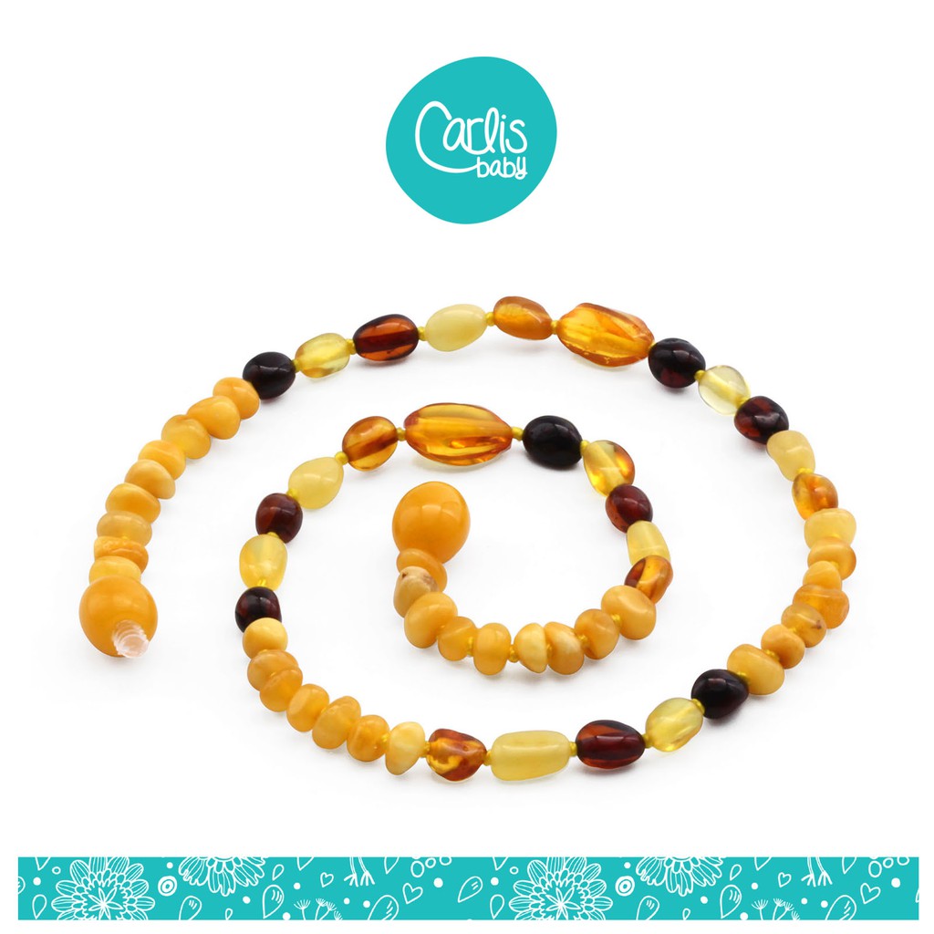 CE139 Kalung Amber Tumbuh Gigi Bayi By Carlis Baby