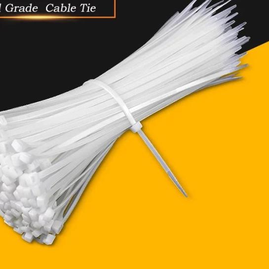 

☃ Kabel Tis 30 cm X 4.8mm Cable Ties Putih isi 100pcs ♣