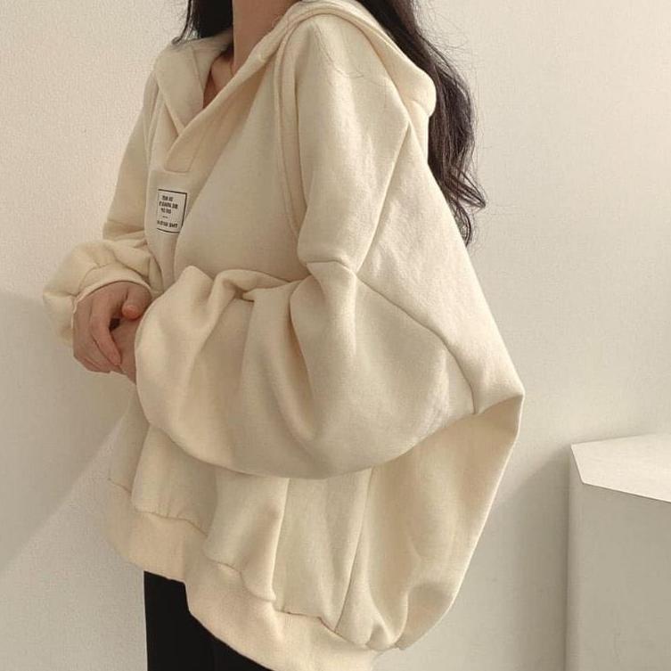 TERLARIS SHADDY OVERSIZE SWEATER HOODIE WANITA - SWEATER HOODIE OVERSIZE - HOODIE WANITA