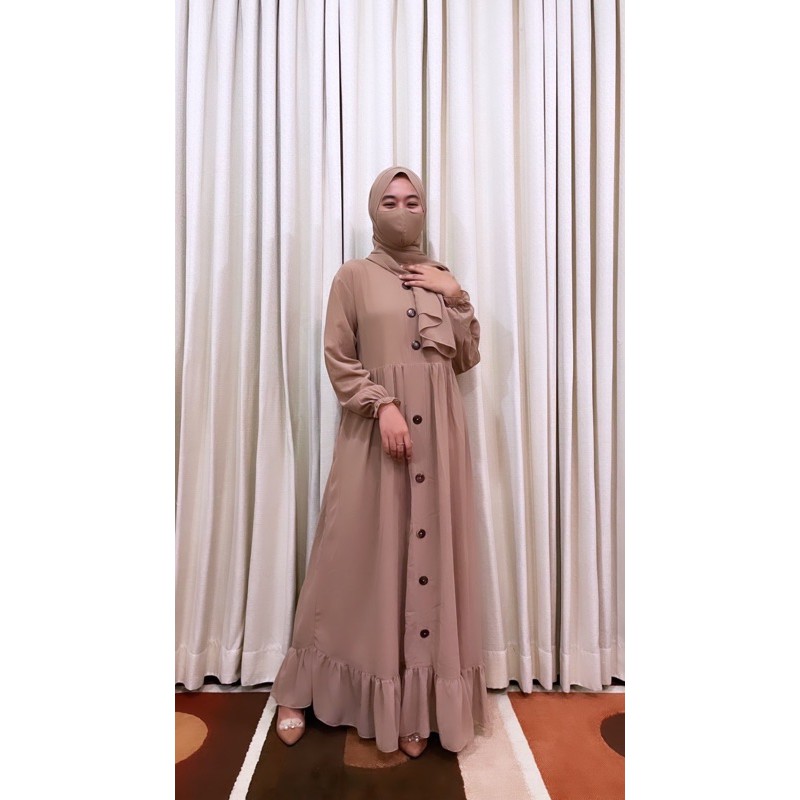 Gamis Fiara - Kancing