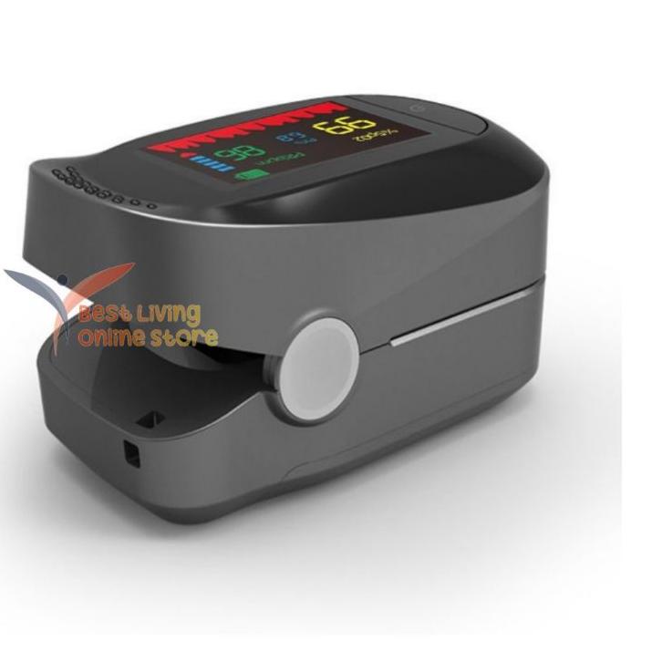 ✶ Pulse Oximeter Oxymeter Pulse Oximeter Pulse Fingertip Pengukur Kadar Oksigen Detak Jantung - A2 ✫