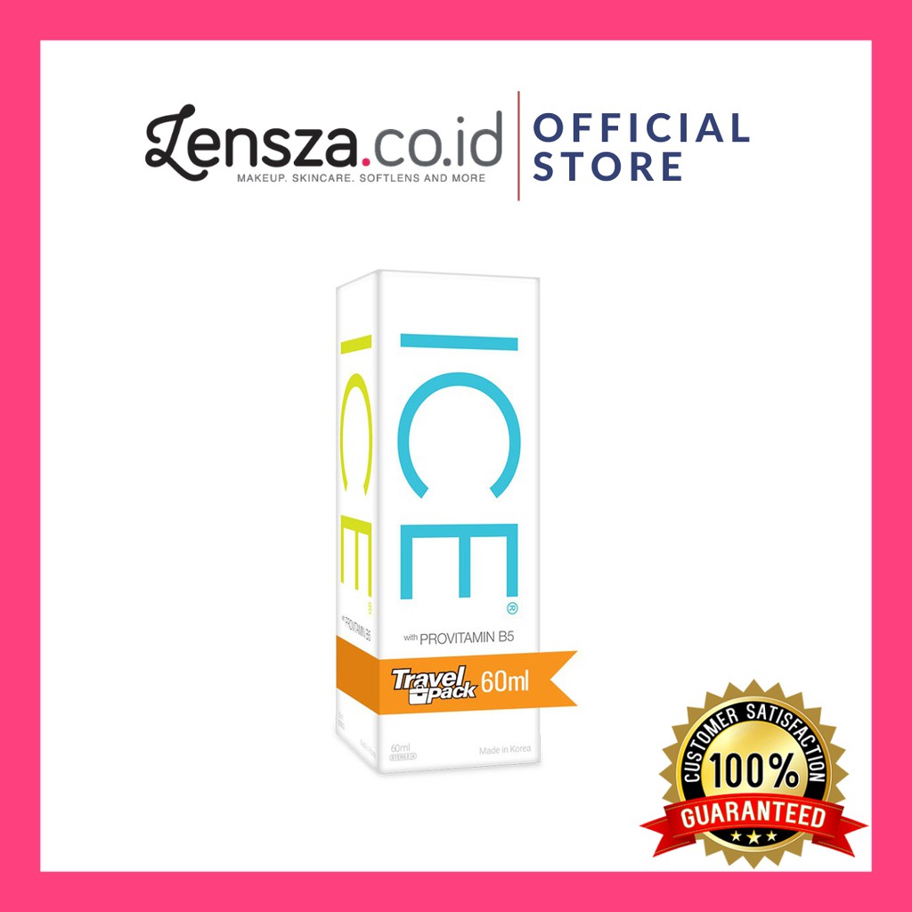 Lensza Cairan Soflen Ice Multi Purpose Solution 60ml / Air Softlens Ice MPS 60ml / X2 ice 60ml