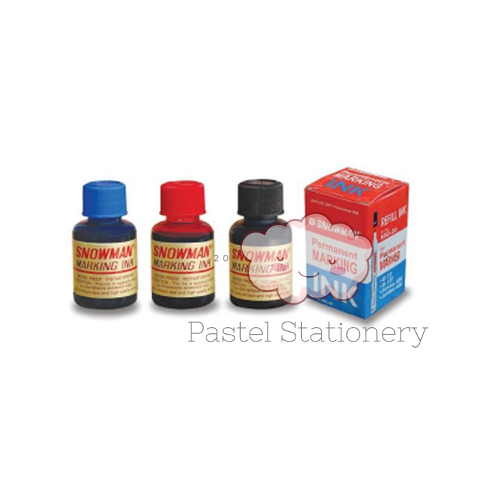 

Refill Tinta Spidol Permanent Snowman MIG-20