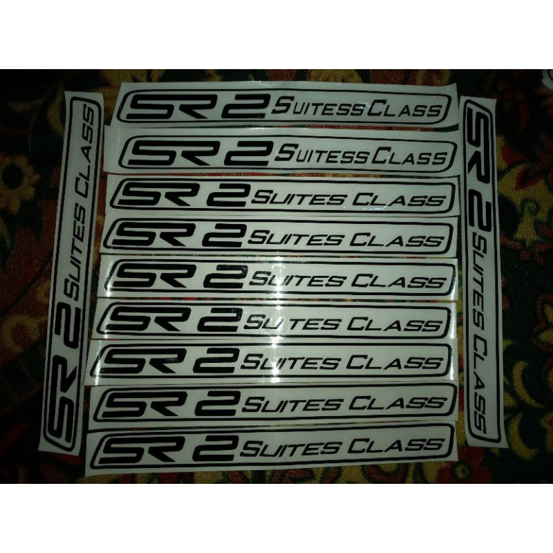 

stiker SUITES CLASS