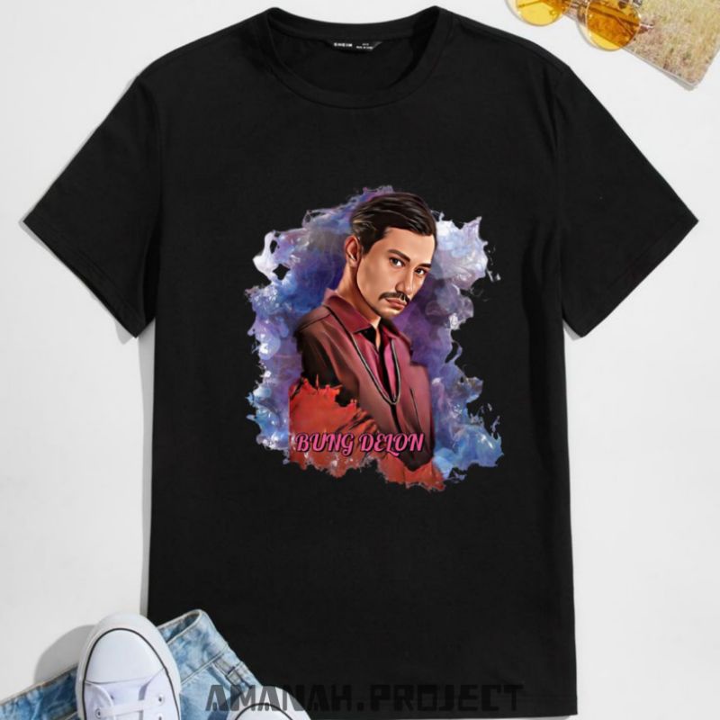 T-SHIRT DISTRO PRIA SERIGALA TERAKHIR DELON