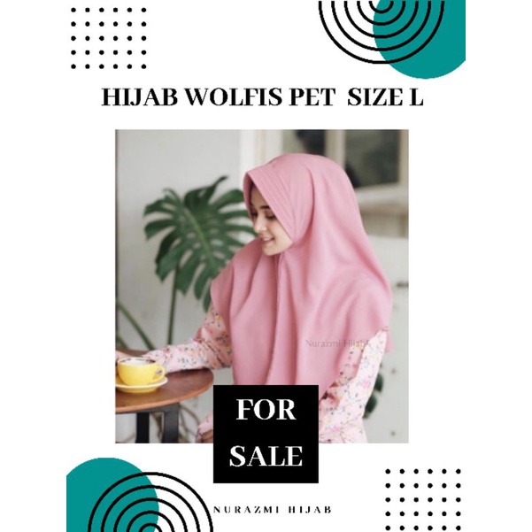HIJAB WOLFIS PET INSTAN Size L