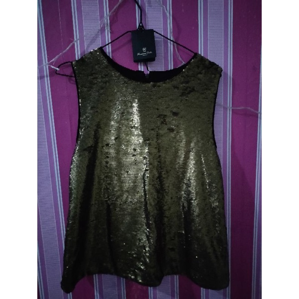 baju atasan wanita Massimo Dutti Original preloved