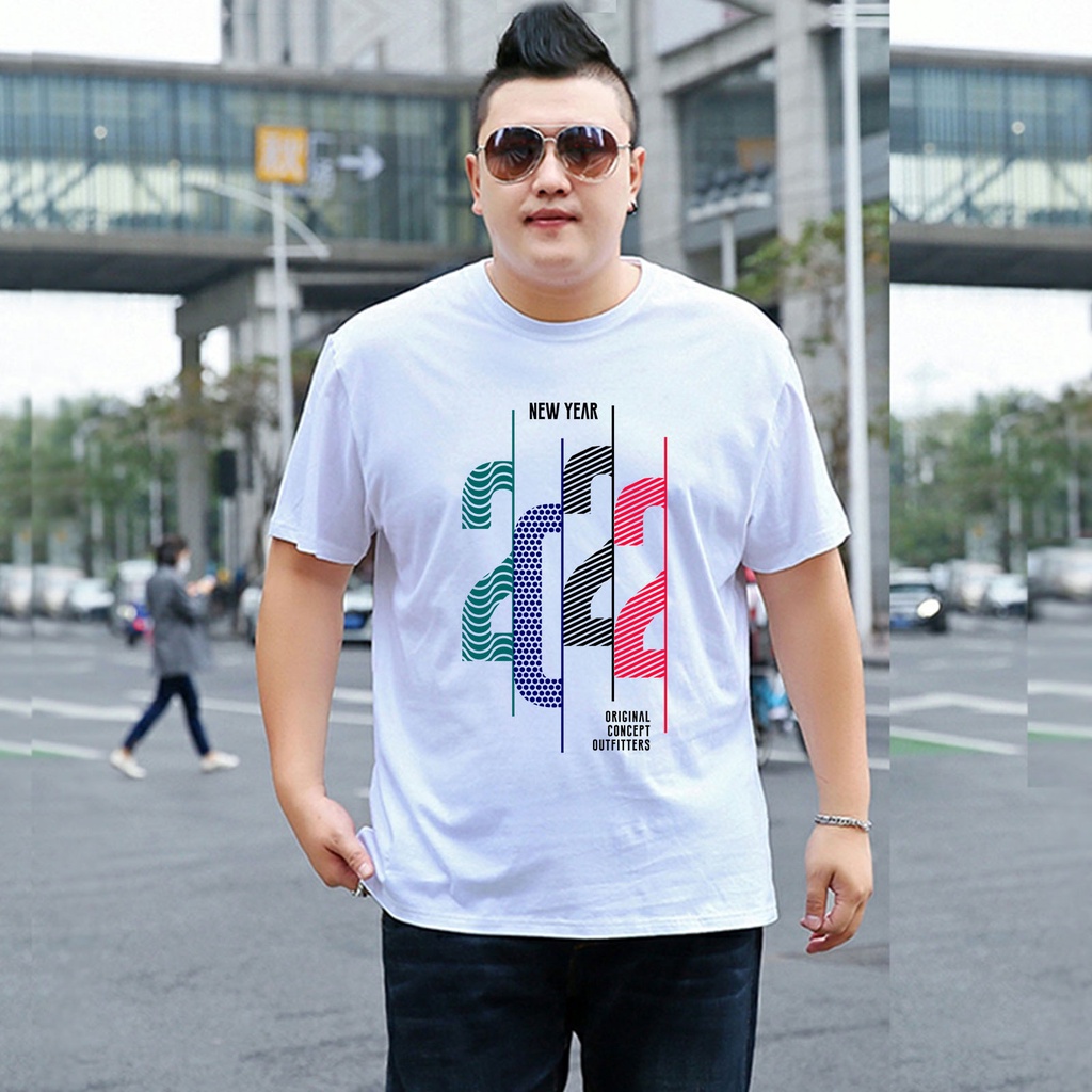 Baju Kaos Pria Jumbo 2022 Tshirt Bigsize XL XXL Distro DTF