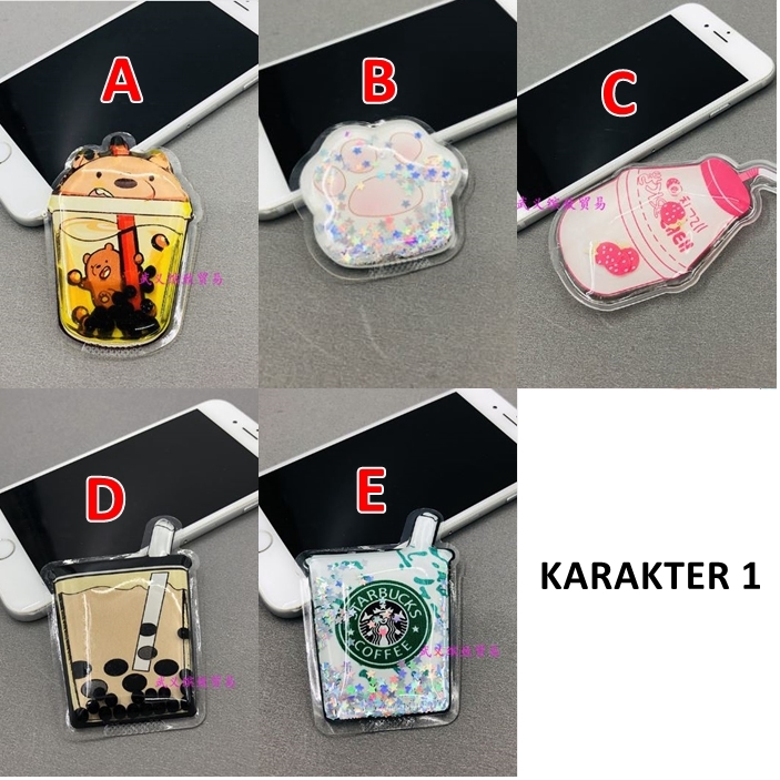 Pop Socket Bracket Lucu  KPOP  Polos Penyangga Handphone Phone Holder