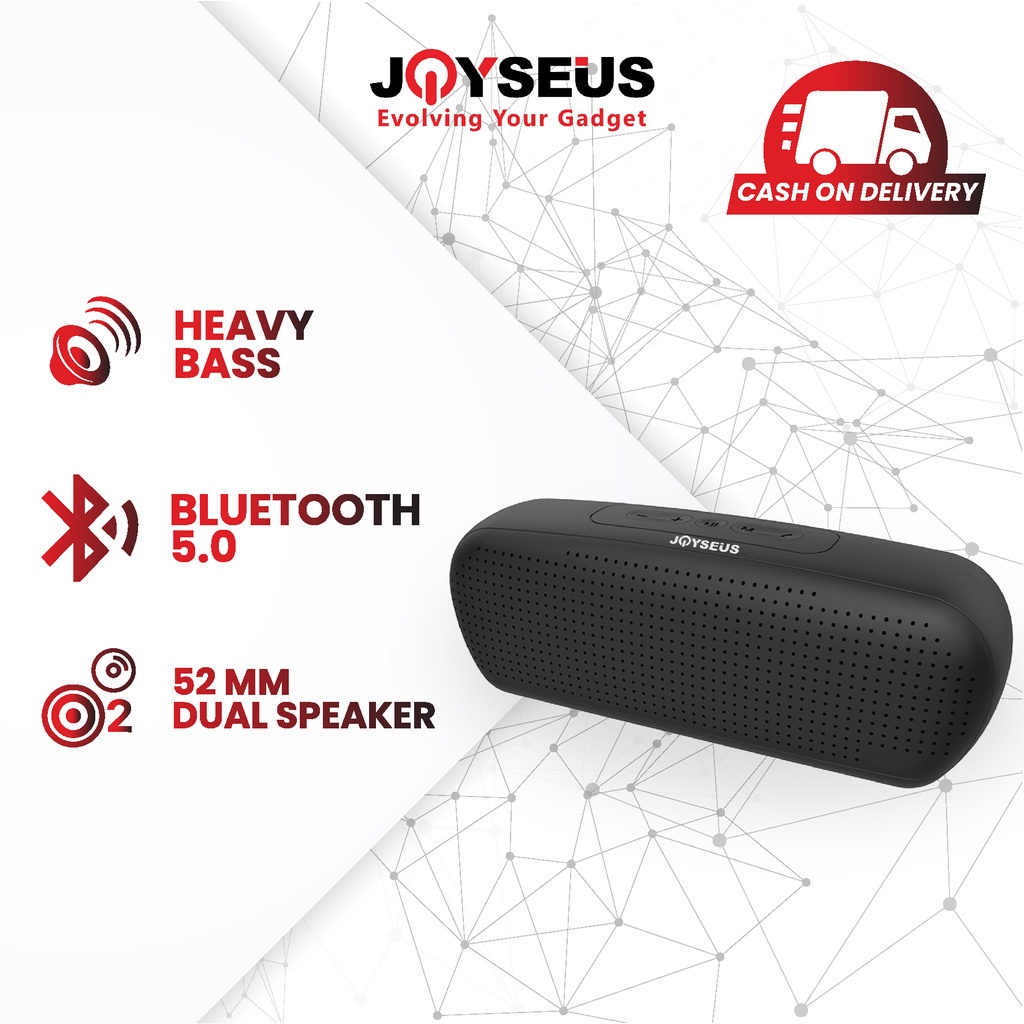 Joyseus Speaker Bluetooth 5.0 Portable Ultra Bass - SP02 | JS03L