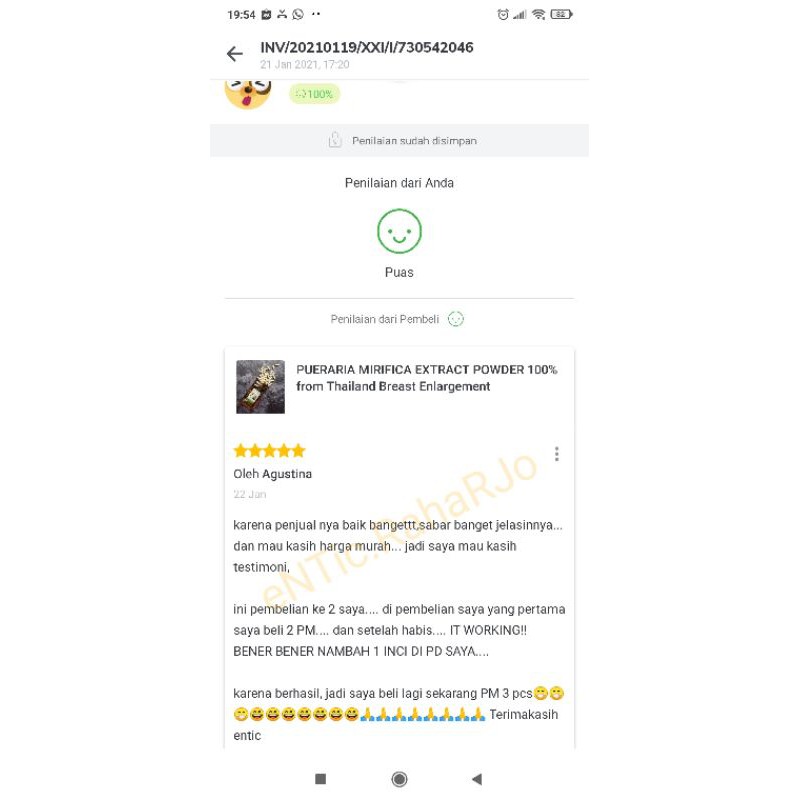 ☀️Joo.n.Co☀️ Pueraria Mirifica Extract Kapsul powder 100% original from Thailand Breast Enlarge pembesar payudara