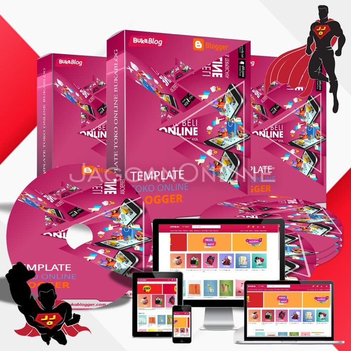 BUKA BLOG Template Toko Online Mirip Marketplace Sebelah Blogspot