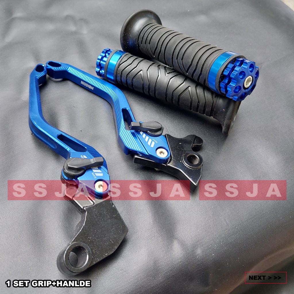 Handle Rem YAMAHA VIXION Old Vixion Dan NVA NVL Vixion New model variasi 1 p[aket handgrip jalu stang cnc