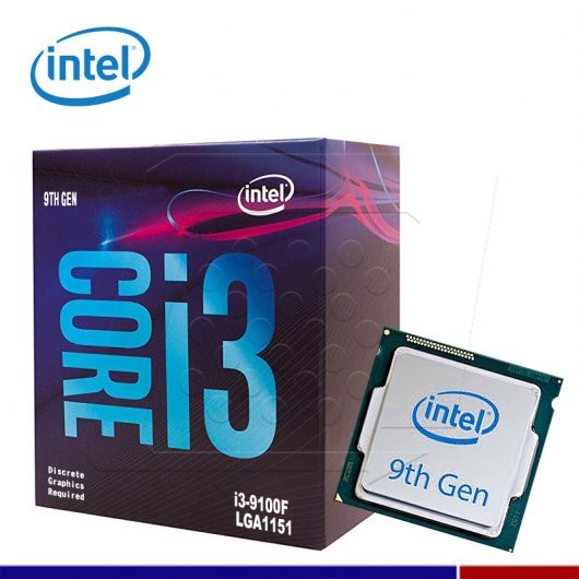 Jual Processor Intel Core i3 9100F 9th Gen Coffeelake-S 4 Cores up to 4