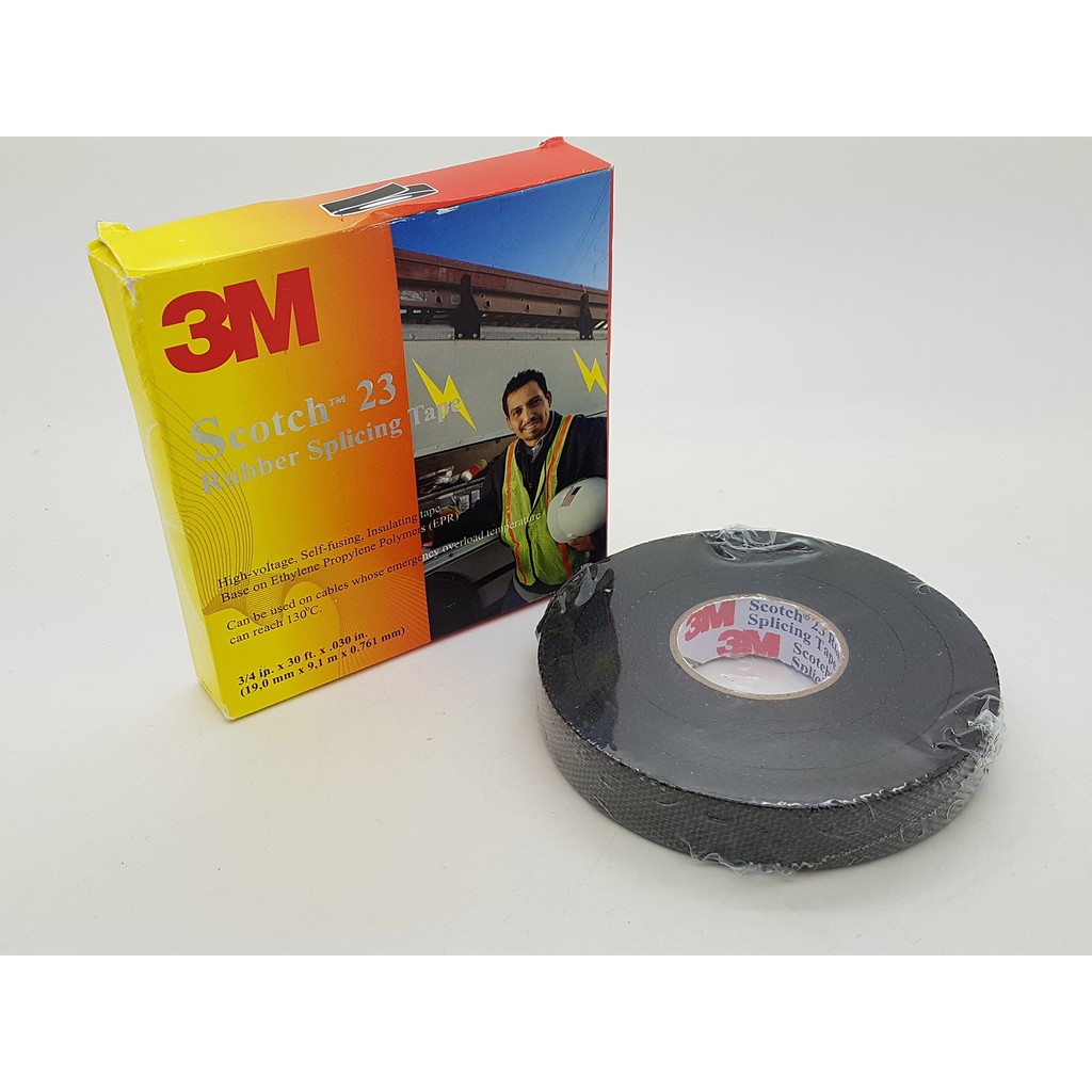 ISOLASI 3M SCOTCH 23 RUBBER TAPE 3M SCOTCH 23 3M SCOTCH 23