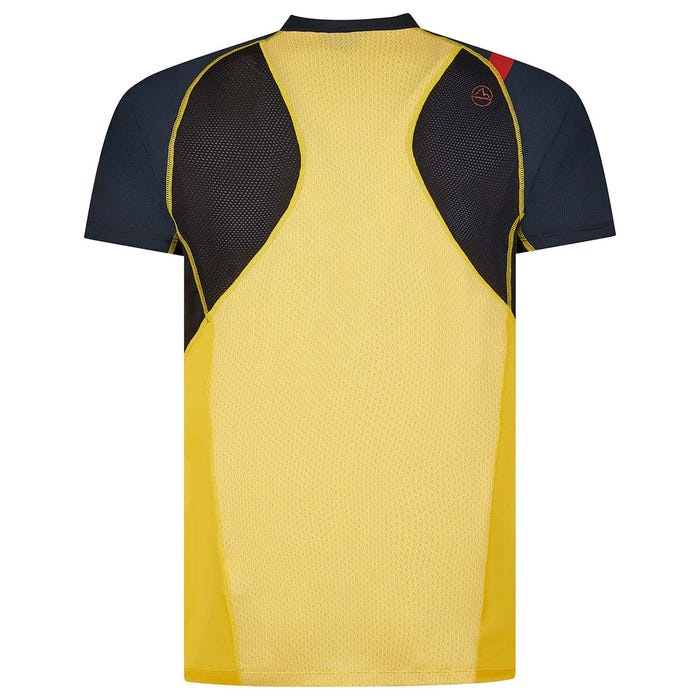 Kaos Lari La Sportiva Xcelerator T-Shirt M Black/Yellow