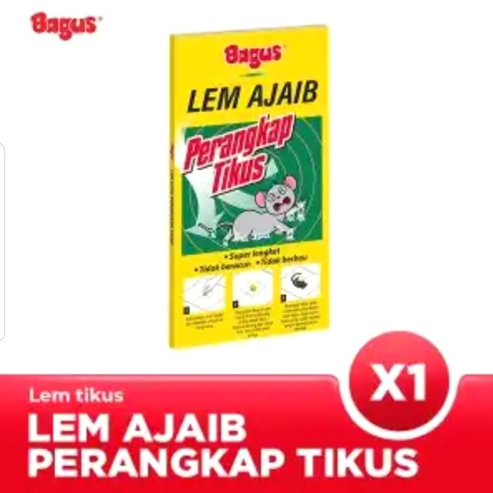 BAGUS LEM AJAIB PERANGKAP TIKUS SUPER LENGKET.