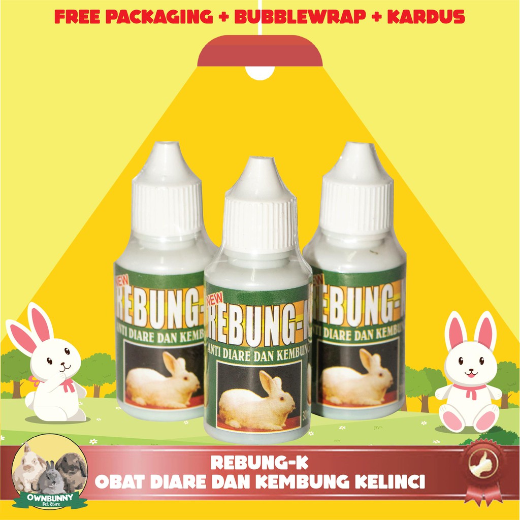 REBUNG OBAT KELINCI ANTI DIARE DAN KEMBUNG