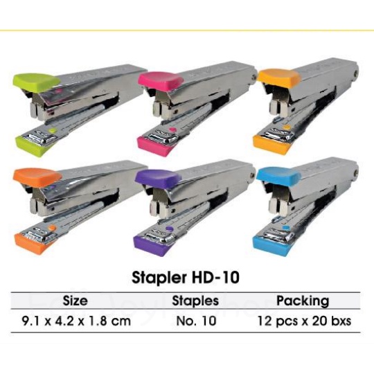 

STAPLER / STAPLES / STEPLES / HEKTER / CEKREKAN KECIL MERK JOYKO - HD-10